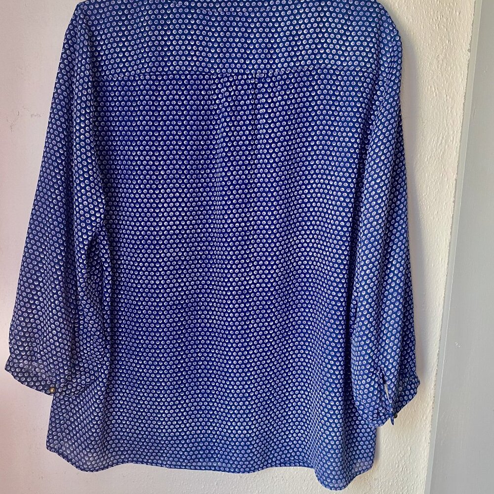 Banana Republic 3/4 length sleeve blouse - Picture 3 of 6